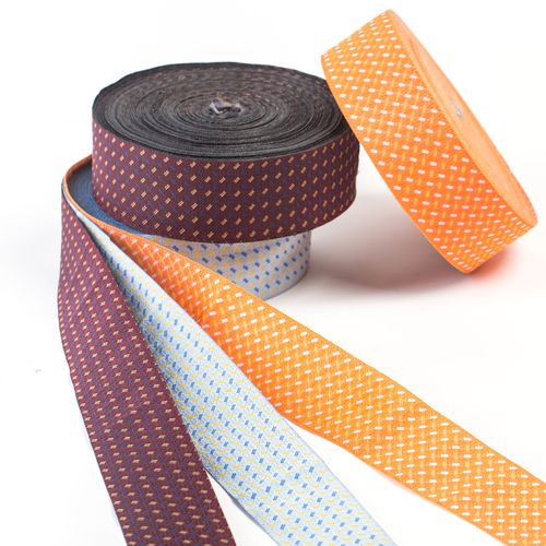 厂家直销新款5cm涤纶斜点光丝装饰织唛带织带服装辅料特价